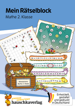 Mein Rätselblock Mathe 2. Klasse von Merle,  Katrin, Wittenburg,  Christiane