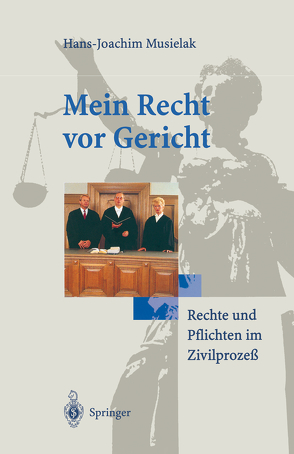 Mein Recht vor Gericht von Musielak,  Hans-Joachim