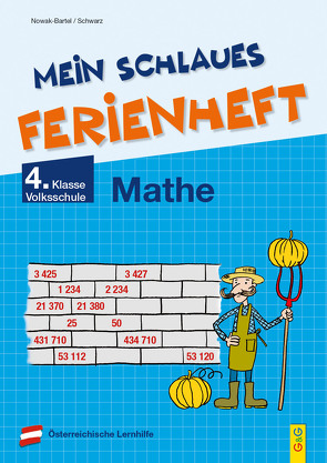 Mein schlaues Ferienheft Mathematik – 4. Klasse Volksschule von Nowak-Bartel,  Irma, Schwarz,  Elfriede