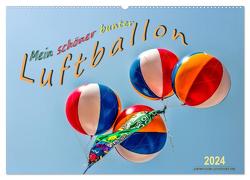Mein schöner bunter Luftballon (Wandkalender 2024 DIN A2 quer), CALVENDO Monatskalender von Roder,  Peter