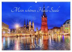 Mein schönes Halle Saale 2024 (Wandkalender 2024 DIN A2 quer), CALVENDO Monatskalender von Friebel,  Oliver