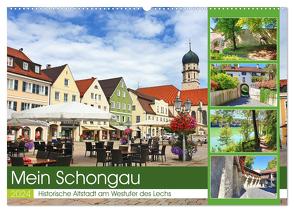 Mein Schongau – Historische Altstadt am Westufer des Lechs (Wandkalender 2024 DIN A2 quer), CALVENDO Monatskalender von Schimmack,  Michaela