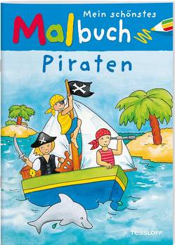 Mein schönstes Malbuch Piraten von Beurenmeister,  Corina