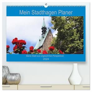 Mein Stadthagen Planer (hochwertiger Premium Wandkalender 2024 DIN A2 quer), Kunstdruck in Hochglanz von Gosda,  Klaus
