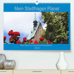 Mein Stadthagen Planer (Premium, hochwertiger DIN A2 Wandkalender 2023, Kunstdruck in Hochglanz) von Gosda,  Klaus