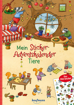 Mein Sticker-Adventskalender von Kamlah,  Klara, Stickel,  Stephanie