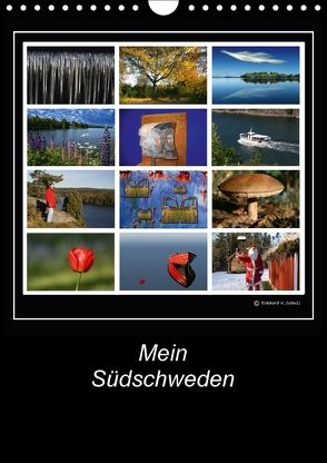 Mein Südschweden (Wandkalender 2018 DIN A4 hoch) von K.Schulz,  Eckhard