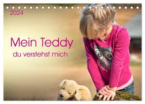 Mein Teddy – du verstehst mich (Tischkalender 2024 DIN A5 quer), CALVENDO Monatskalender von Roder,  Peter