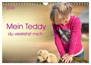 Mein Teddy – du verstehst mich (Wandkalender 2024 DIN A4 quer), CALVENDO Monatskalender von Roder,  Peter