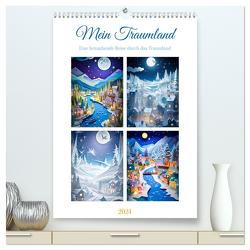 Mein Traumland (hochwertiger Premium Wandkalender 2024 DIN A2 hoch), Kunstdruck in Hochglanz von Gierok-Latniak,  Steffen