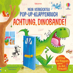 Mein verrücktes Pop-up-Klappenbuch: Achtung, Dinobande! von Blunt,  Fred, Taplin,  Sam