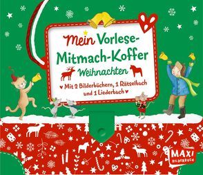 Mein Vorlese-Mitmach-Koffer. Weihnachten von Henn,  Astrid, Jäger,  Katja, Munck,  Hedwig, Niessen,  Susan, Plikat,  Ari, Wagner,  Charlotte