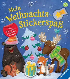 Mein Weihnachts-Stickerspaß von Faust,  Christine, Penners,  Bernd