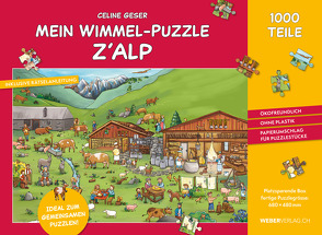 Mein Wimmel-Puzzle z’Alp von Geser,  Celine