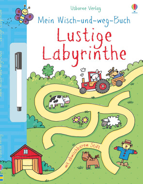 Mein Wisch- und Weg- Buch: Lustige Labyrinthe von Greenwell,  Jessica, Lamb,  Stacey