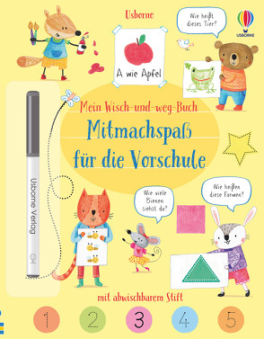Mein Wisch-und-weg-Buch: Mitmachspaß für die Vorschule von Aizen,  Marina, Bathie,  Holly