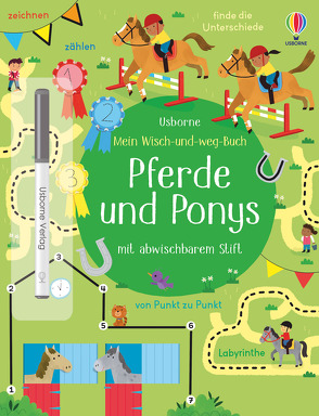Mein Wisch-und-weg-Buch: Pferde und Ponys von Caprini,  Manola, Robson,  Kirsteen