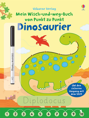 Mein Wisch-und-weg-Buch von Punkt zu Punkt: Dinosaurier von Fearn,  Katrina