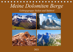 Meine Dolomiten Berge (Tischkalender 2021 DIN A5 quer) von Kramer,  Christa