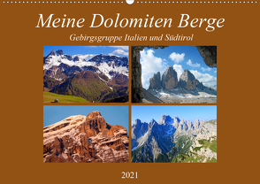 Meine Dolomiten Berge (Wandkalender 2021 DIN A2 quer) von Kramer,  Christa