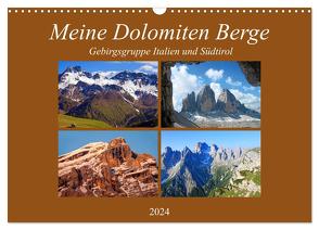 Meine Dolomiten Berge (Wandkalender 2024 DIN A3 quer), CALVENDO Monatskalender von Kramer,  Christa