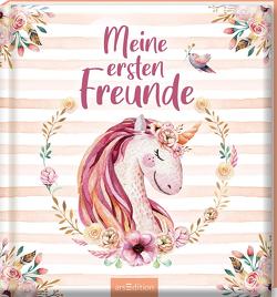 Meine ersten Freunde – Einhörner (Aquarell-Optik)