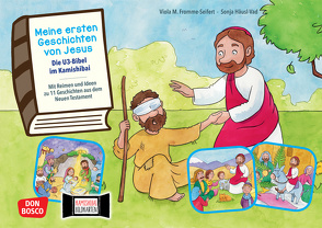 Meine ersten Geschichten von Jesus. Die U3-Bibel im Kamishibai. Kamishibai Bildkartenset. von Fromme-Seifert,  Viola M., Häusl-Vad,  Sonja