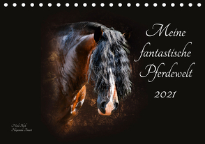 Meine fantastische Pferdewelt (Tischkalender 2021 DIN A5 quer) von Bleck,  Nicole
