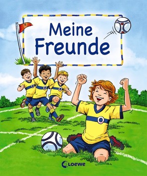 Meine Freunde (Motiv Fußball) von Krause,  Joachim