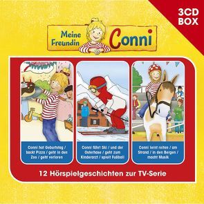 Meine Freundin Conni – 3-CD Hörspielbox Vol. 2 von Billerbeck,  Ludger, Dube,  Helge, Gensch,  Andreas, Meyer,  Nana Andrea, u.v.a.