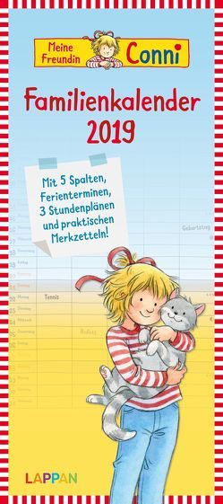 Meine Freundin Conni Familienkalender 2019 von Görrissen,  Janina