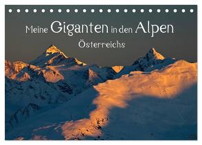 Meine Giganten in den Alpen Österreichs (Tischkalender 2024 DIN A5 quer), CALVENDO Monatskalender von Kramer,  Christa