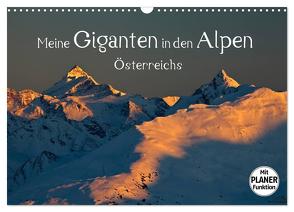 Meine Giganten in den Alpen Österreichs (Wandkalender 2024 DIN A3 quer), CALVENDO Monatskalender von Kramer,  Christa