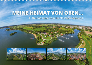 Meine Heimat von oben … Luftaufnahmen vom Fränkischen Seenland (Wandkalender 2023 DIN A2 quer) von Ruff,  Gerhard