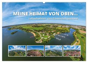Meine Heimat von oben … Luftaufnahmen vom Fränkischen Seenland (Wandkalender 2024 DIN A2 quer), CALVENDO Monatskalender von Ruff,  Gerhard
