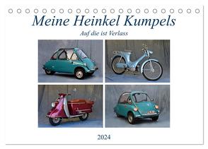 Meine Heinkel Kumpels (Tischkalender 2024 DIN A5 quer), CALVENDO Monatskalender von Laue,  Ingo