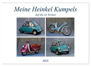 Meine Heinkel Kumpels (Wandkalender 2024 DIN A2 quer), CALVENDO Monatskalender von Laue,  Ingo