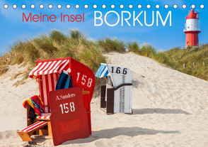 Meine Insel Borkum (Tischkalender 2023 DIN A5 quer) von Scherf,  Dietmar