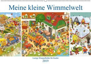 Meine kleine Wimmelwelt (Wandkalender 2019 DIN A2 quer) von Kraetschmer,  Marion