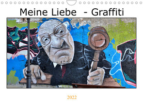 Meine Liebe – Graffiti (Wandkalender 2022 DIN A4 quer) von insideportugal