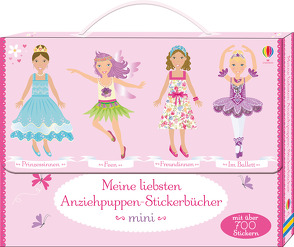 Meine liebsten Anziehpuppen-Stickerbücher mini von Bagott,  Stella, Leyhane,  Vicky, Pratt,  Leonie, Watt,  Fiona