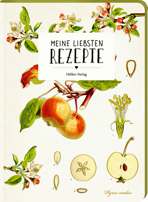Meine liebsten Rezepte – Einschreibbuch (Äpfel)