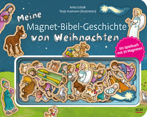 Meine Magnet-Bibel-Geschichte von Weihnachten von Husmann,  Tanja, Schalk,  Anita