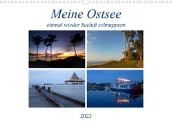 Meine Ostsee – einmal wieder Seeluft schnuppern (Wandkalender 2023 DIN A3 quer) von Gierok,  Steffen