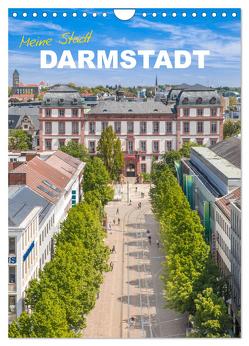 Meine Stadt Darmstadt (Wandkalender 2024 DIN A4 hoch), CALVENDO Monatskalender von Scherf,  Dietmar