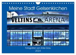 Meine Stadt Gelsenkirchen (Wandkalender 2024 DIN A4 quer), CALVENDO Monatskalender von Grau,  Anke