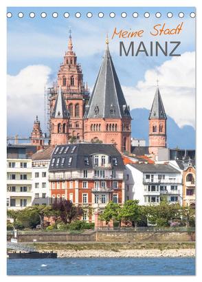 Meine Stadt Mainz (Tischkalender 2024 DIN A5 hoch), CALVENDO Monatskalender von Scherf,  Dietmar