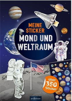 Meine Sticker – Mond und Weltraum von Bräuer,  Ingrid
