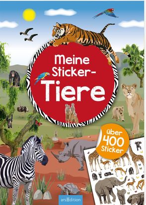 Meine Sticker-Tiere von Bräuer,  Ingrid