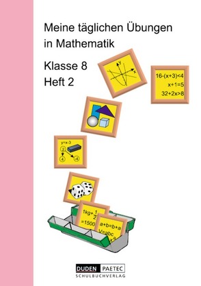 Meine täglichen Übungen in Mathematik – 8. Schuljahr von Lehmann,  Karlheinz, Schulze,  Wolfgang, Stamm,  Reinhard
